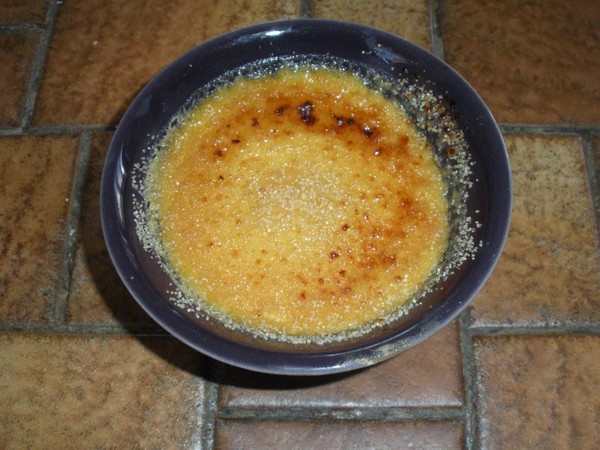 la cremeuse canellée brulée (creme brulée canelle)