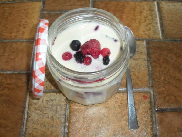 Cremiscuit des fées de la forêt (tiramisu fruits rouges)